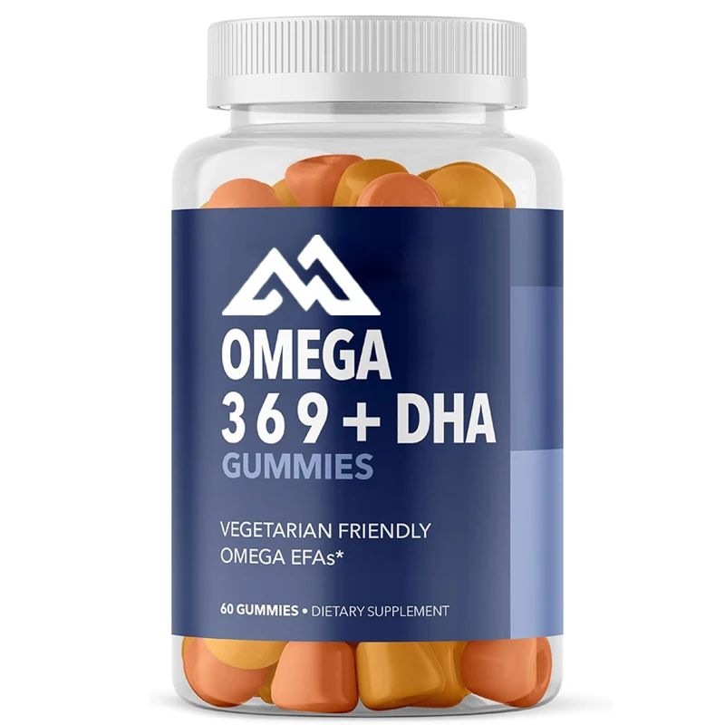 

Omega 3-6-9 жевательные резинки + DHA Вегетарианская дружественная Поддержка здоровья суставов, функция иммунной системы, восхитительность на основе растений (взрослые)