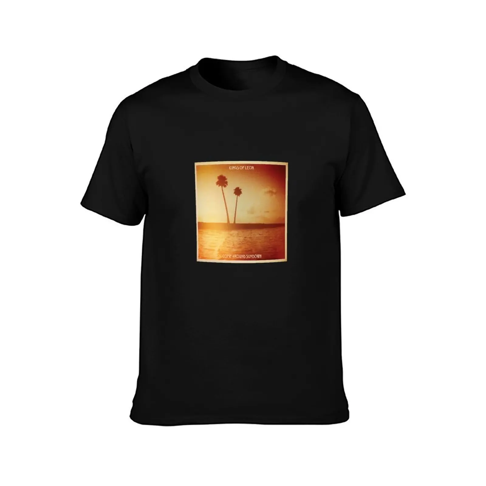 Kings of leon aha shake heartbreak come around sundown T-Shirt Streetwear Print Tee Shirt