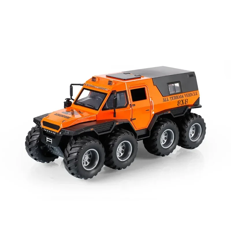 1:24 SHAMAN 8X8 ATV High Simulation Diecast Car Metal Alloy Model Car Toys for Children Gift Collection