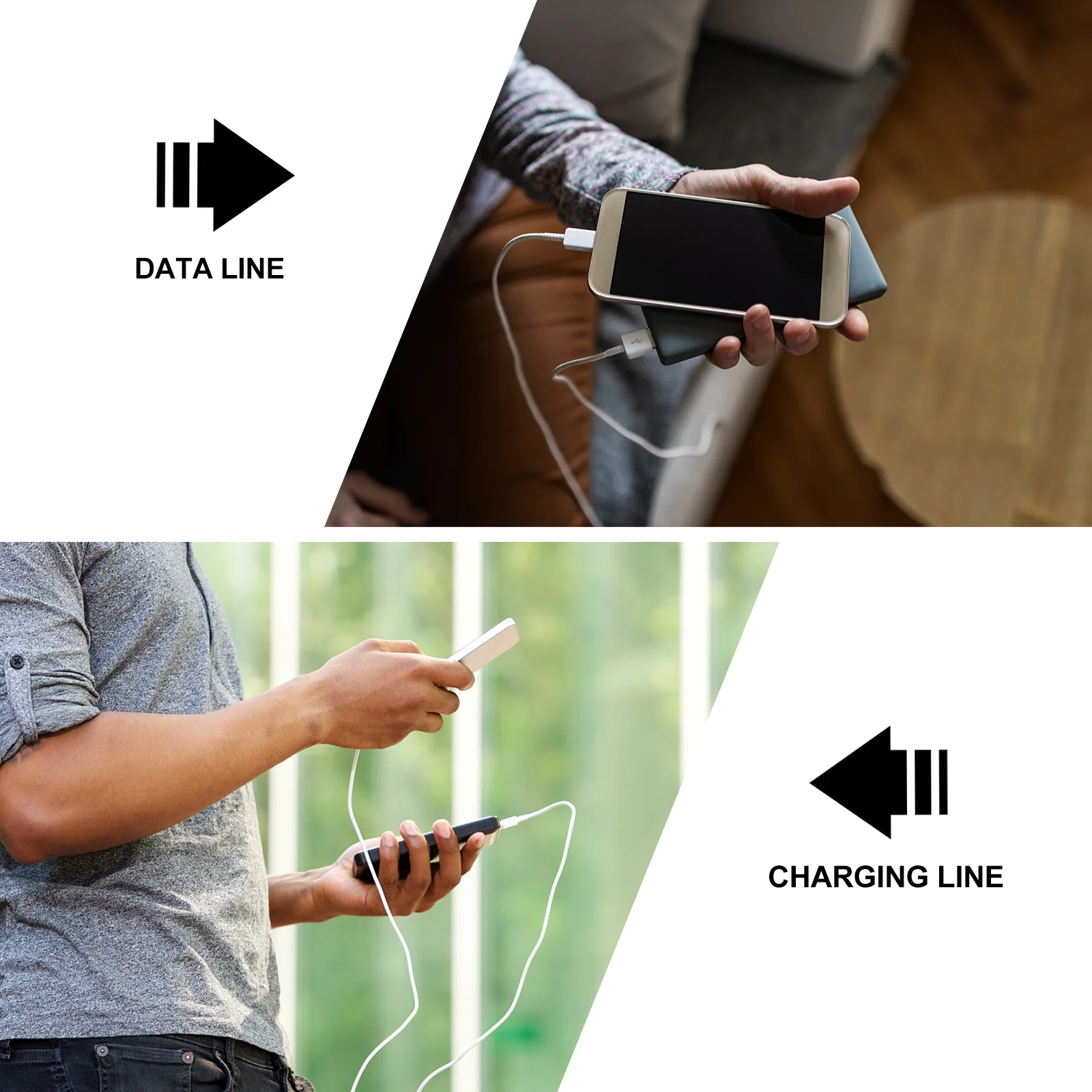 

5Pcs Data Cable Organizer Cord Management Clips Silicone Wire Organizer for Home Office Desk Wall Mount Use Cord Management