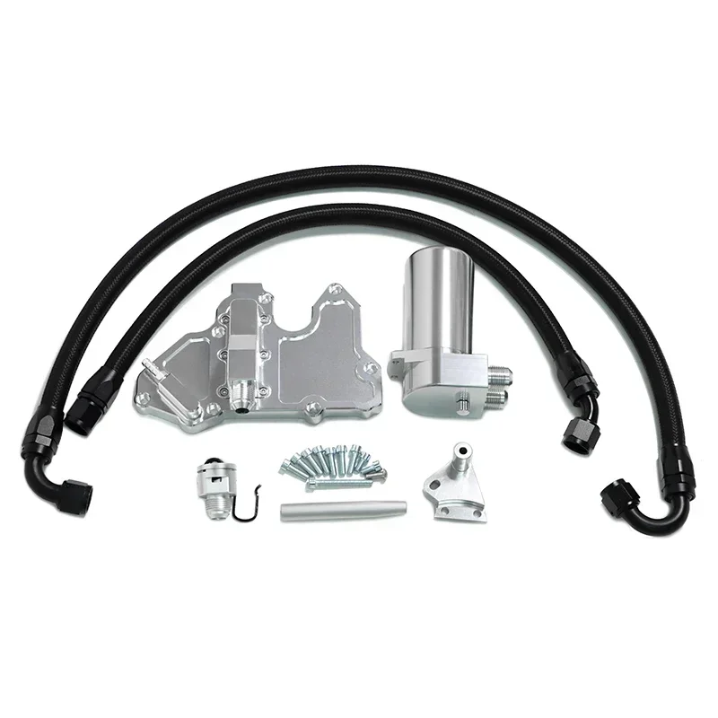 

Oil Catch Can Kit For VW 2015+ MK7 MK7.5 Golf R 2015+ 8V S3 MK6 Gen3 EA888.3 Engine Oil Catch Can Tank Kit