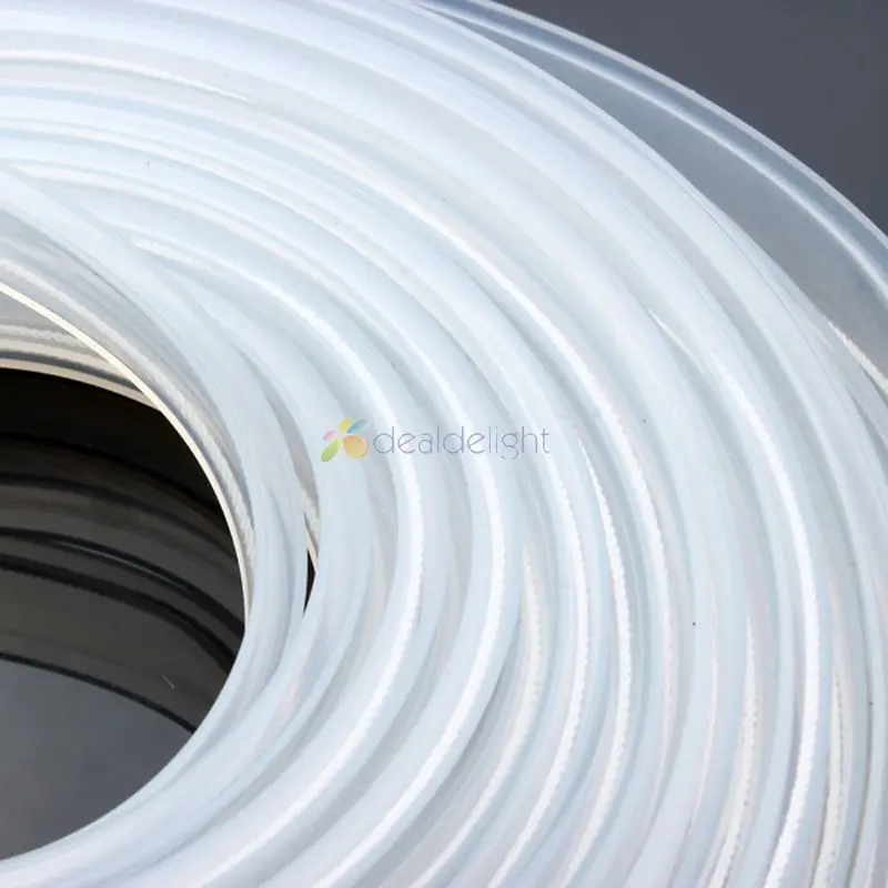 8mm 10mm 12mm 15mm Silicon tube For 5050 3528 3014 5630 ws2801 ws2811 ws2812b IP67 IP68 waterproof led strip light