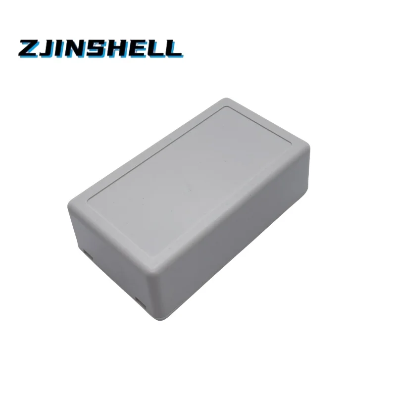 1pcs Plastic power supply screwless switch shell, electronic junction box, instrument button control box 72x42x24mm