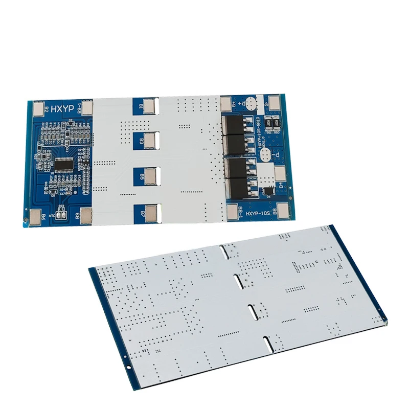 Литий-ионный аккумулятор 10S BMS 42 в 15 А с контролем температуры, балансировочная плата для зарядки автомобильного аккумулятора