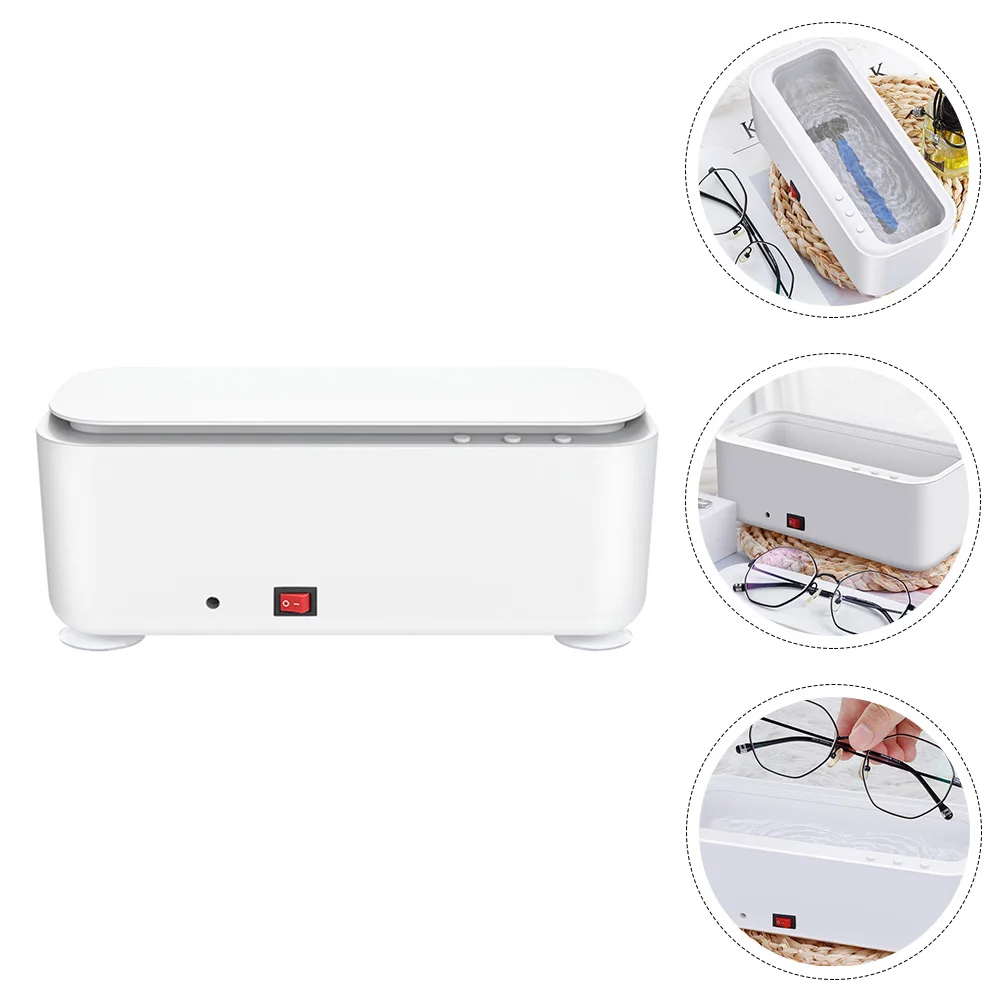 

1 set 1 Set Ultrasonic Cleaning Machine 45Khz High Frequency Jewelry Glasses Watch Cleaner Low Noise Office Household Use