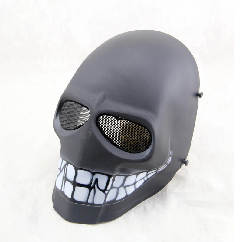 Outdoor CS Zombie Skull Mask Field Equipment Full Face Warrior Mask Military Outdoor Supplies Halloween Dress Tactical Mask