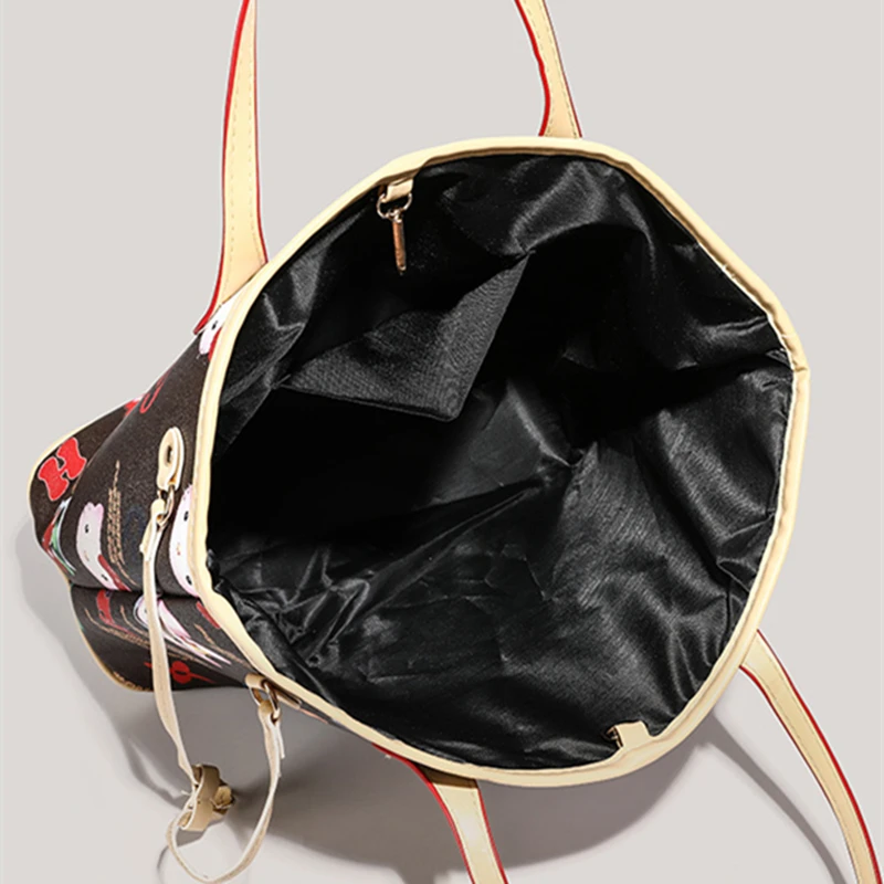 Kawaii Sanrio Peripherals Hello Kitty Y2K Style Large Capacity Storage Bag Girl Versatile Handbag Gifts To Your Girlfriend