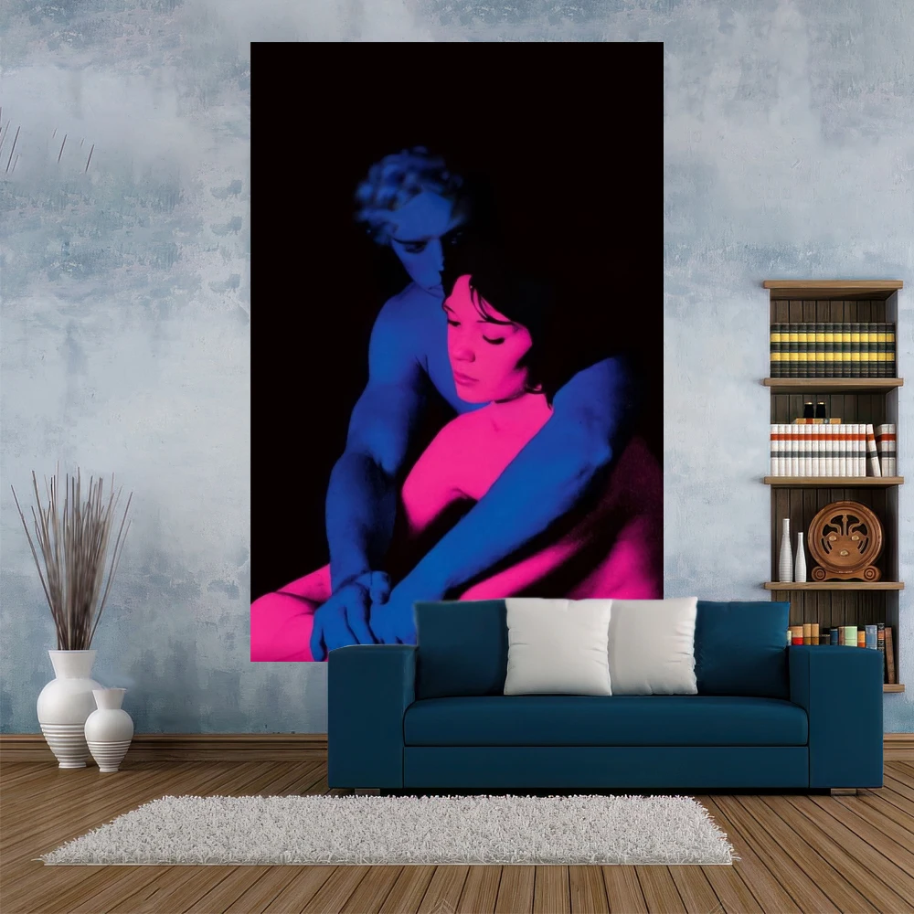 

TV GIRL Albums Tapestry Psychedelic Poster Printed Aesthetic Bedroom Decoration Wall Hanging Carpets Dormitory Backdrop