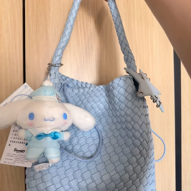 Sanrio Hello Kitty Kuromi My Melody Navy Sailor Uniform Series Pluszowa Zabawka Brelok do Kluczy Ozdoba do Torebki Prezent na Halloween