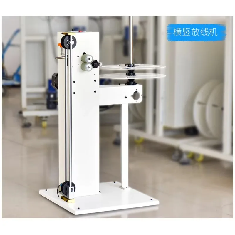 Automatic Wire Coil Tension Pay Off Machine Cable Pre Feeder Machine 20KG Spool Reel Wire Feeder