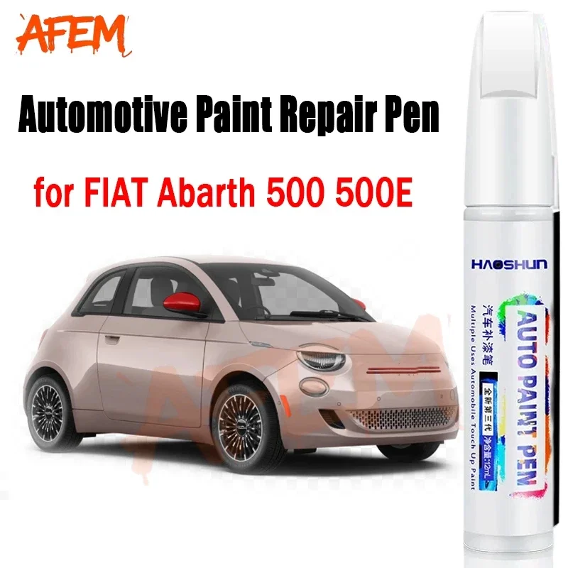 Automotive Paint Repair Pen For FIAT Abarth 500 500E Touch-Up Pen Paint Scratch Remover Car Paint Care Accessories