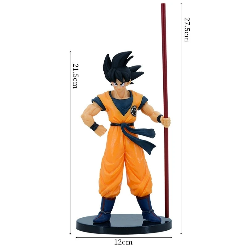 Figurine de dessin animé Dragon Ball Son Goku Super Saiyan, 22cm, modèle d'action Goku DBZ, cadeaux, Figurines à collectionner pour enfants