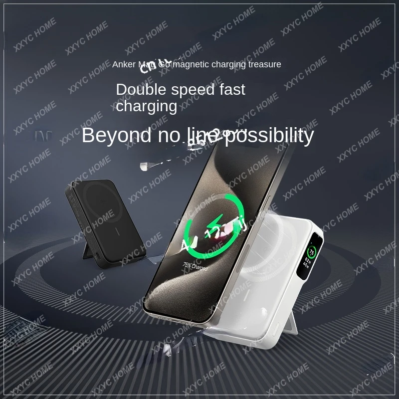 New Magnetic Wireless Power Bank Maggo with Bracket 1W MAh Mobile Power A1654