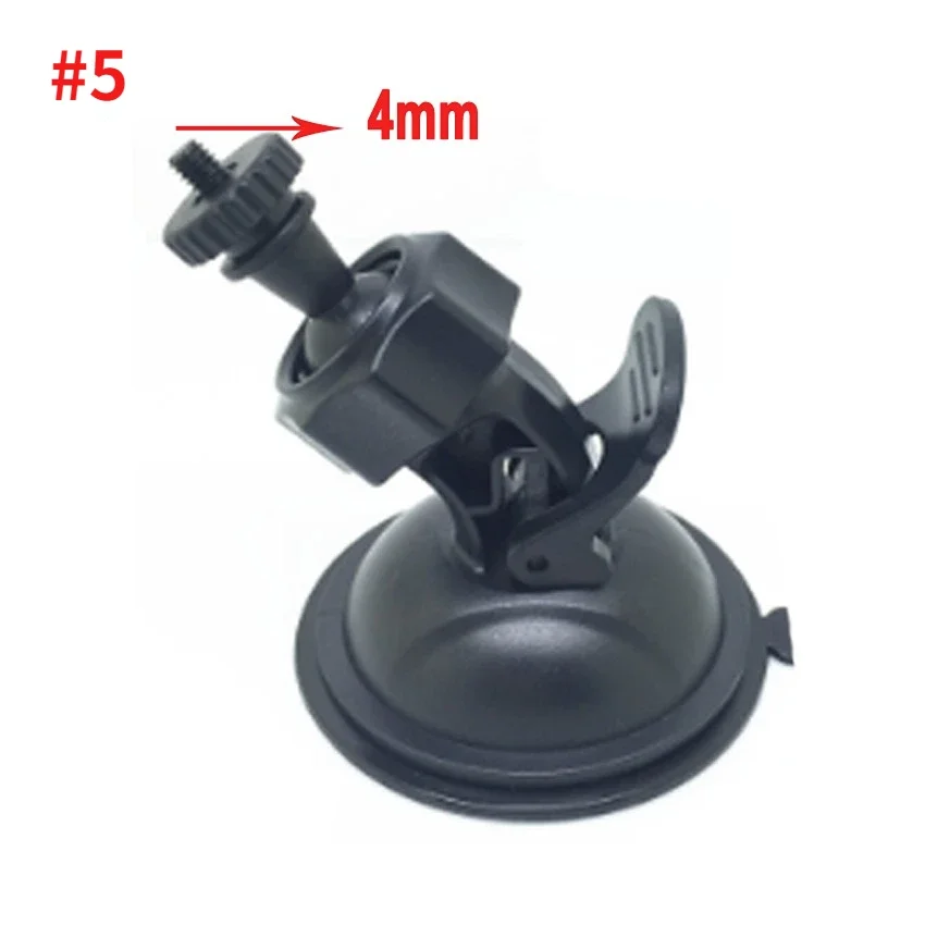 Mini Ventosa Mount Tripé, Auto Carro DVR Titular, DV, GPS, Suporte Da Câmera, Suporte, Suporte Do Telefone, Conector De Parafuso, 6mm