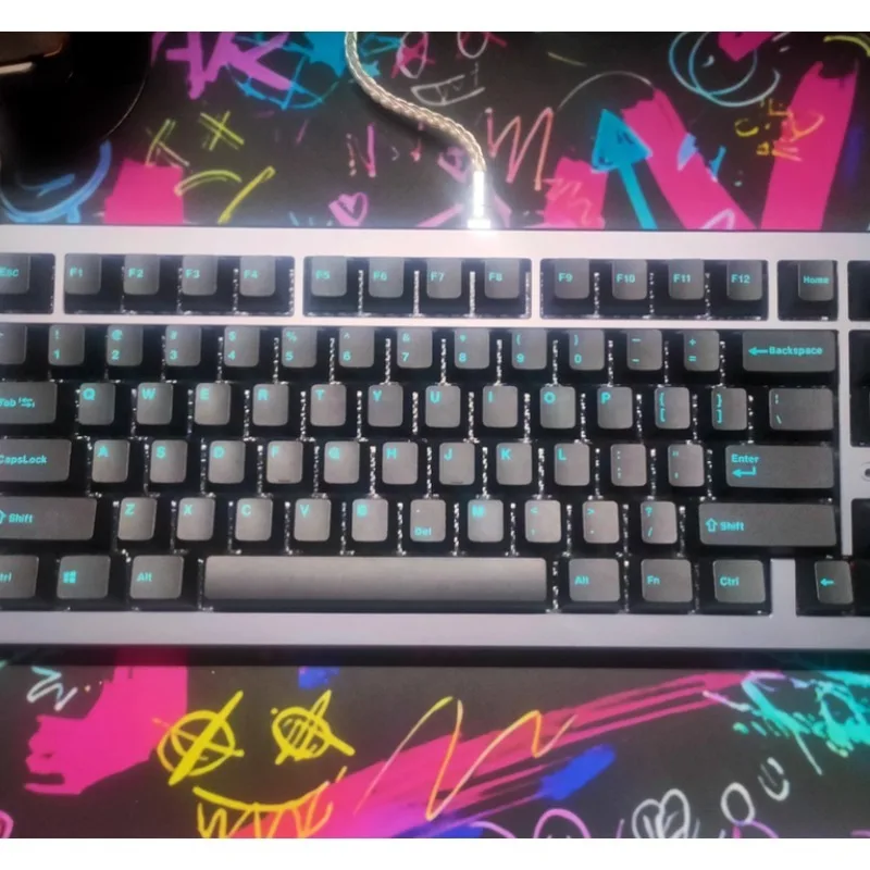 Wooting80HE حافظة لوحة المفاتيح المتوافقة GT-80 غلاف من الألومنيوم ملحقات لوحة المفاتيح الميكانيكية المخصصة لغطاء استبدال المفتاح المغناطيسي