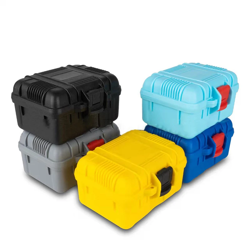 Plastic Small Tool Box Waterproof Case Storage Boxes Safety Toolbox For Mechanics Suitcase Organizer Hard Case Outdoor Portable