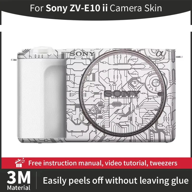 

For Sony ZV-E10 II Camera Skin Sony zve10 ii Skin Anti-scratch Camera Sticker protective film More Colors