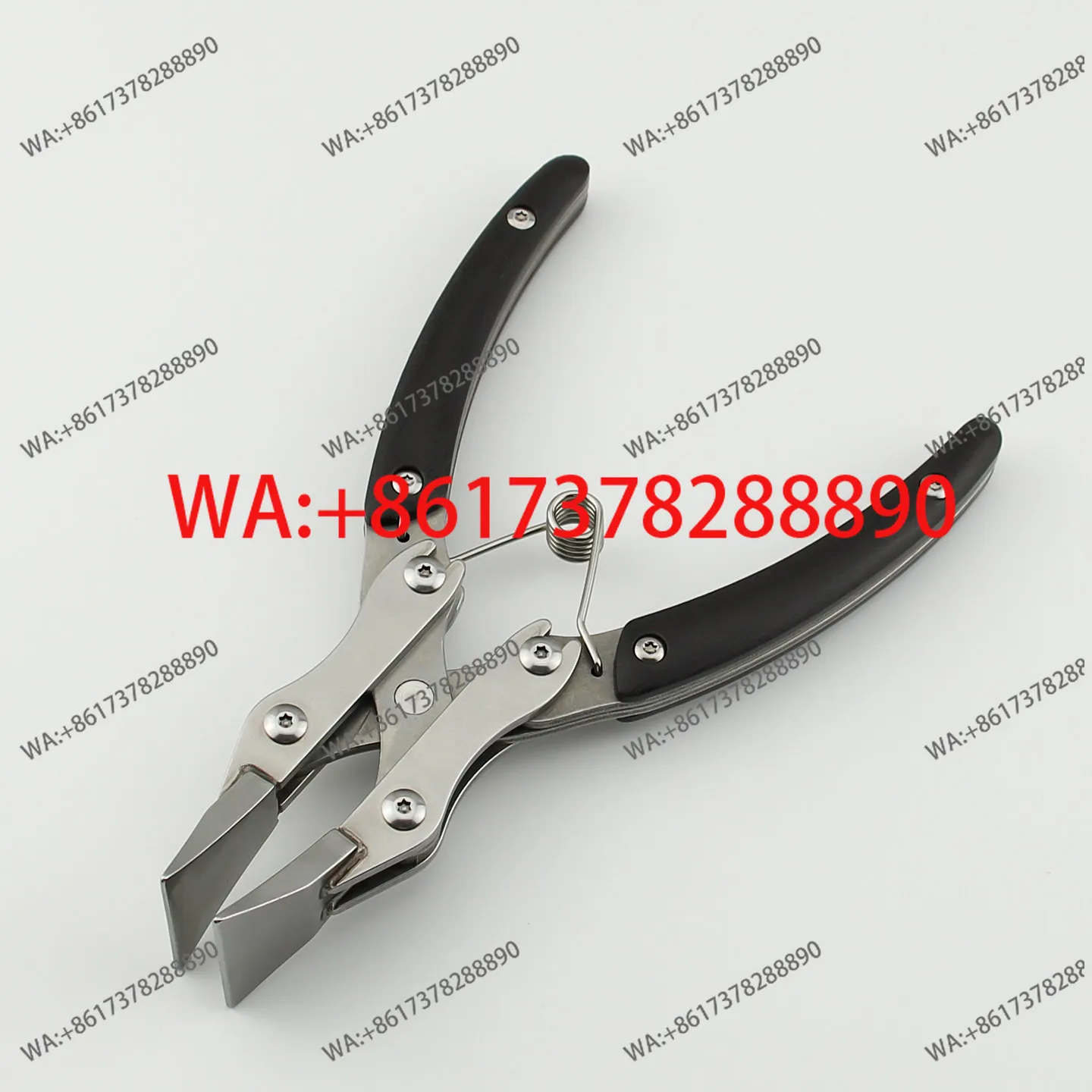 handmade DIY leather goods mouth gold clips, folded edge pressing pliers, leather glue line parallel clamps