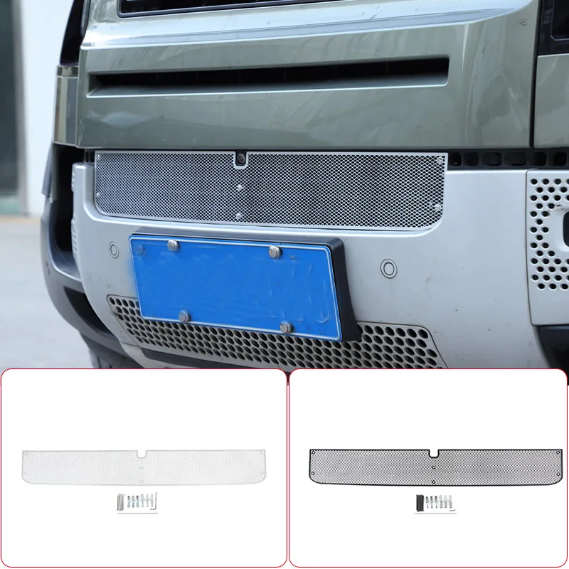 For Land Rover Defender 90 110 2020-2024 Car Front Grill Insect Net Screening Mesh Air Inlet Protective Exterior Accessory