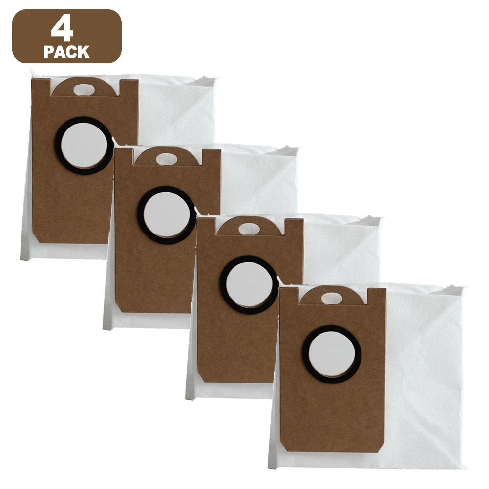 

Совместимые сменные мешки для сбора пыли для робота-пылесоса SwitchBot S1 Plus и S1 Plus W с ультратонким фильтром, 4 или 10 штук