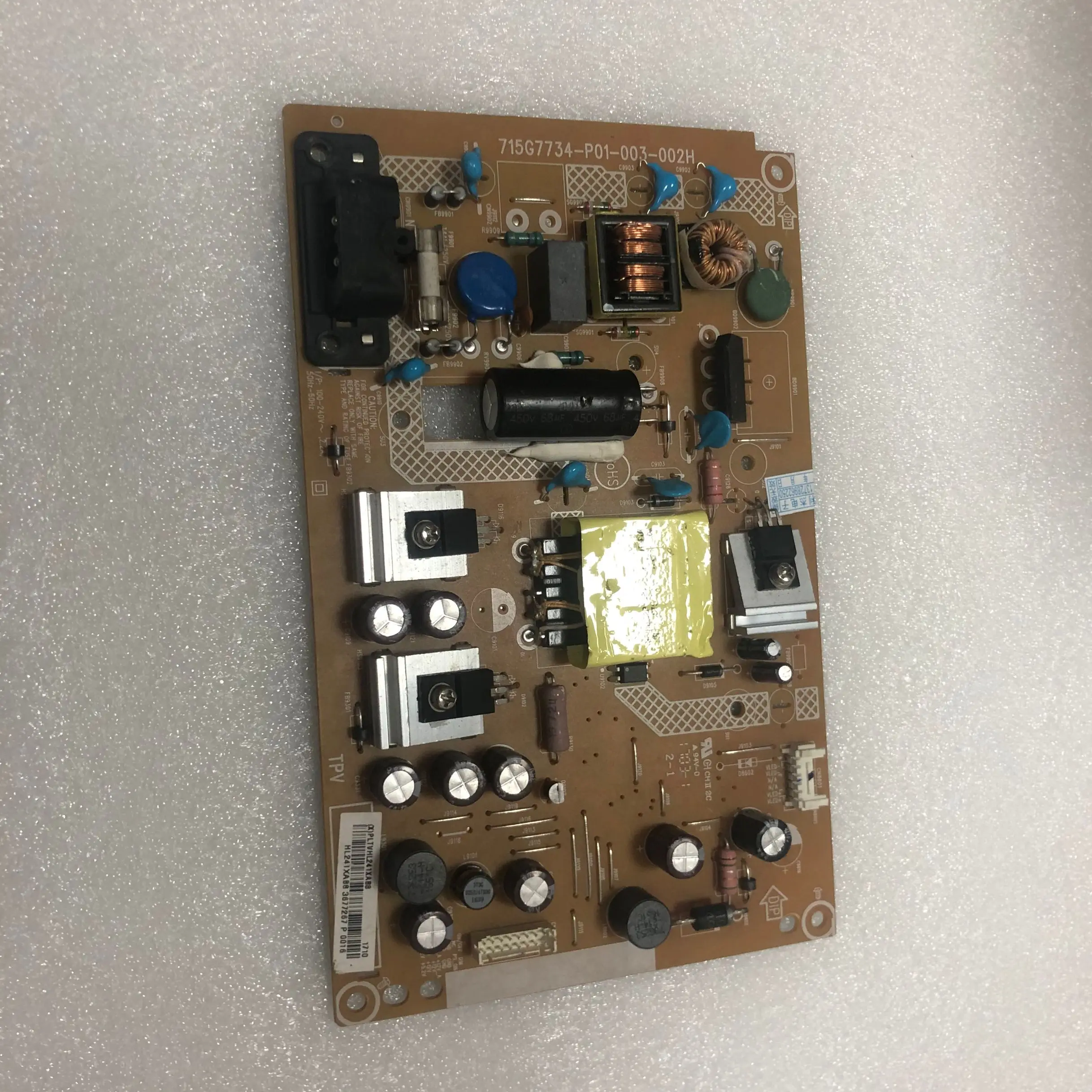 Original power board 715G7734-P01-003-002H