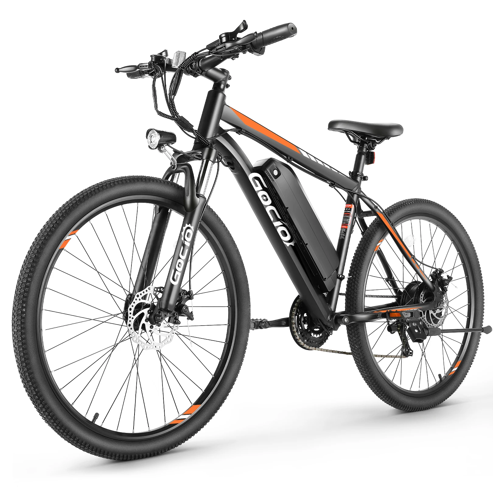 

500W 26" Electric Bike, 36V 10.4 AH Removable Battery, 20MPH, 21 Speed E-bike with Lockable Suspension Fork