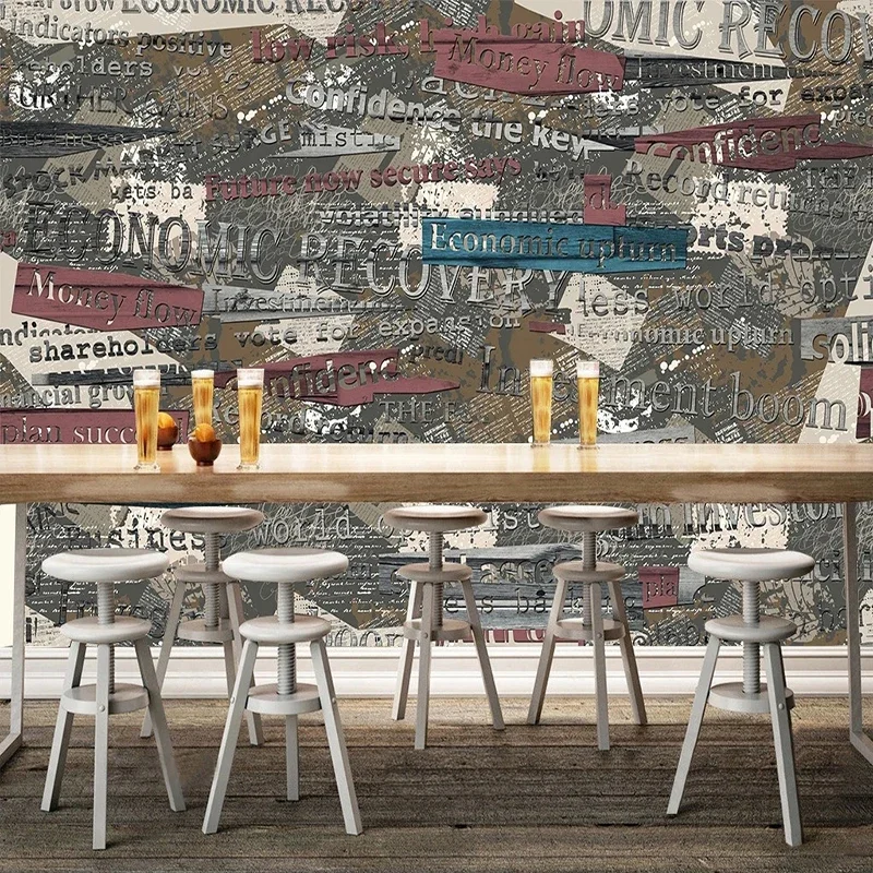 

Настенные обои в европейском стиле, ретро-постеры для декора стен, 3D-обои для фонов в KTV, барах, ресторанах