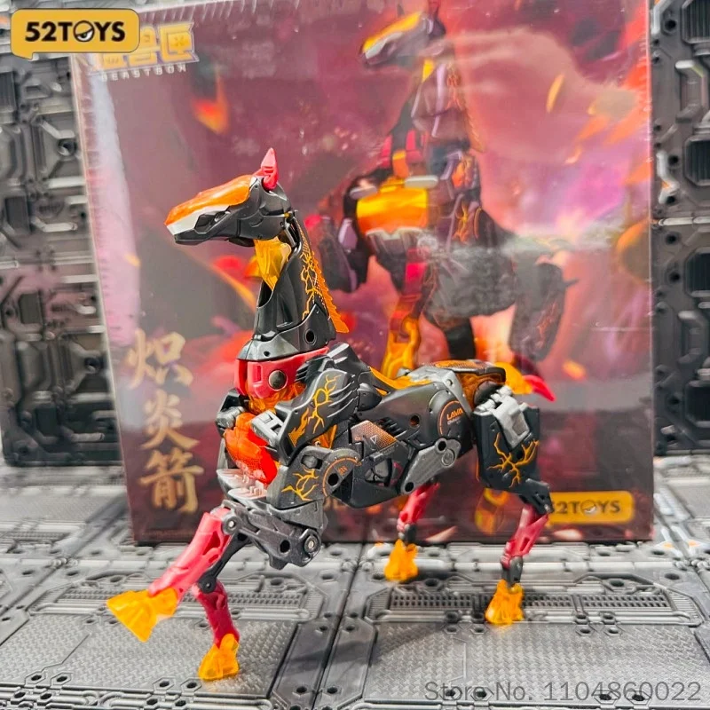 

52toys Original Beastbox Bb-75fb Fire Bolt Transformation Collectible Converting Action Figure Assembly Model Collection Toy