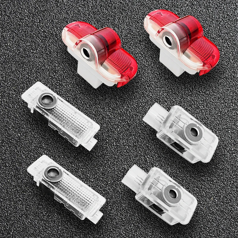 2Pcs Car Door Welcome Light Led HD Projector Lamp Courtesy Lights For Jaguar XJ XK XJL XE XF F-TYPE XFL F-pace Accessories