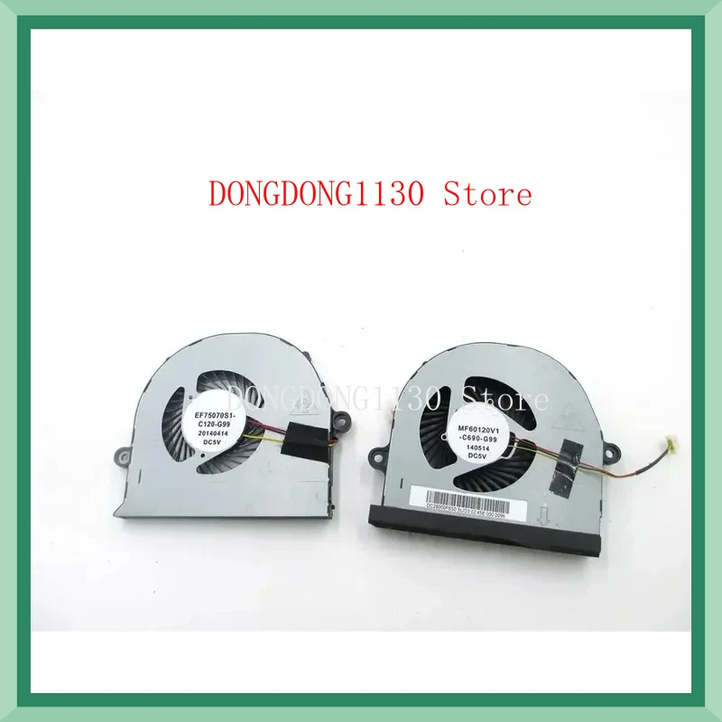 EF75070S1-C120-G99 MF60120V1-C690-G99 Вентилятор для Acer Aspire E5-521 E5-523 E5-575 E5-573 E5-722 V3-532 E5-551 E5-572G t5000 V5-591G EF75070S1-C120-G99 MF60120V1-C690-G99 Вентилятор для Acer Aspire E5-521 E5-523 E5-575 E5-573 E5-722 V3-532 E5-551 E5-572G t5000 V5-591G
