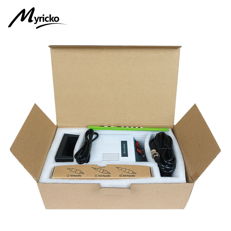 Myricko Dental Polishing Micro Motor Handpiece 35000 RPM for Marathon Micromotor Machine Dental Lab Polishe