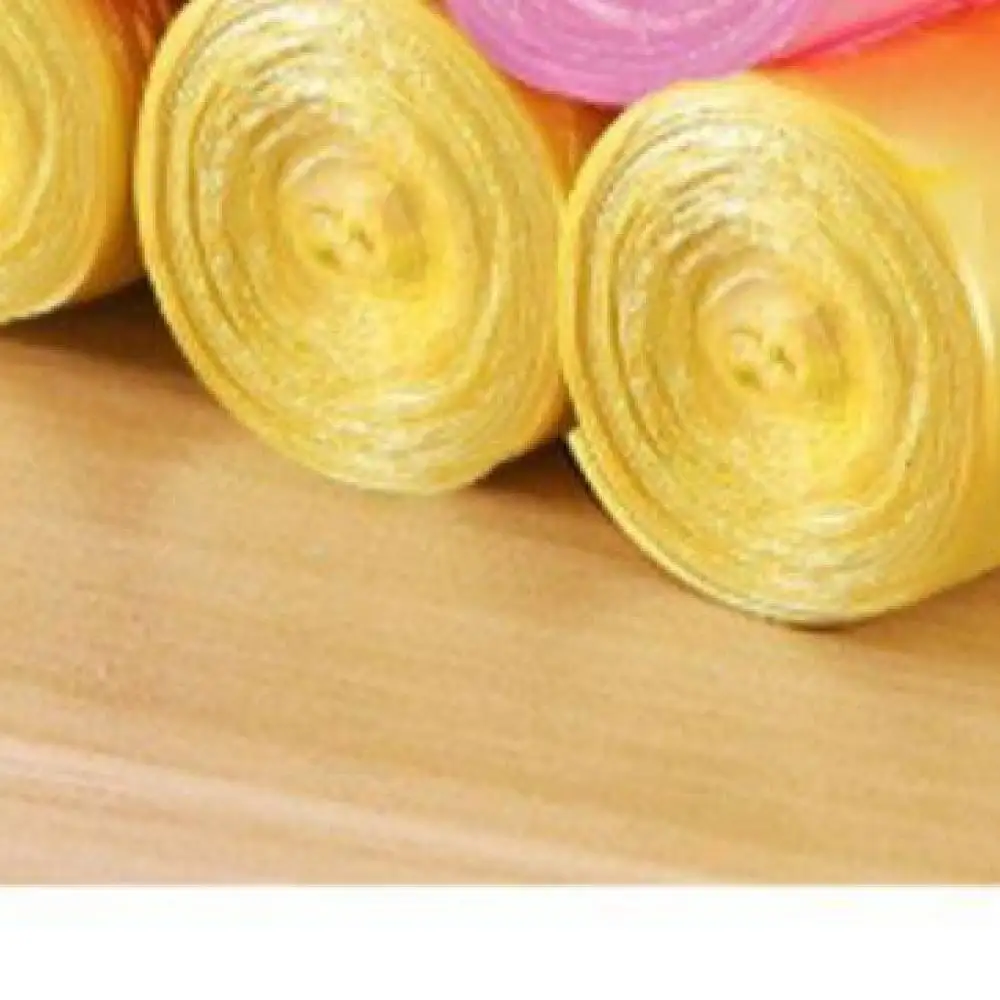 Pcs Kitchen Trash Liners Thickened Multi Color Sorting Garbage Bags Durable Plastic Home Storage Organizer Flat Mouth Roll