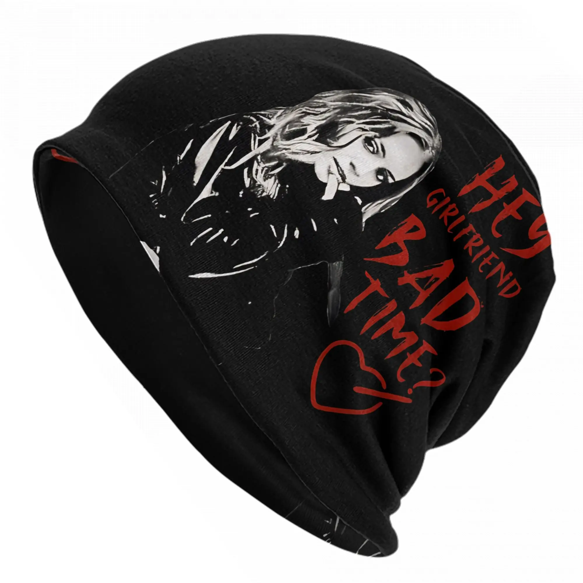Hey Girlfriend Bonnet Hat Fashion Street Buffy the Vampire Slayer Skullies Beanies Hats Unisex Spring Head Wrap Caps