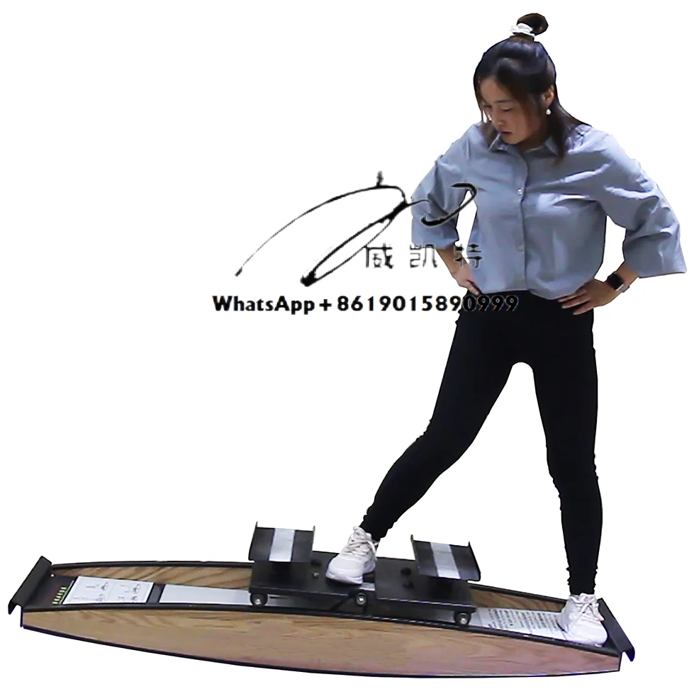 

Hot Sale Indoor Gym Equipment Fitness Exercise Simulated Skiing Ski Simulator Skateboarding Fitness Trainer With Multi Functions