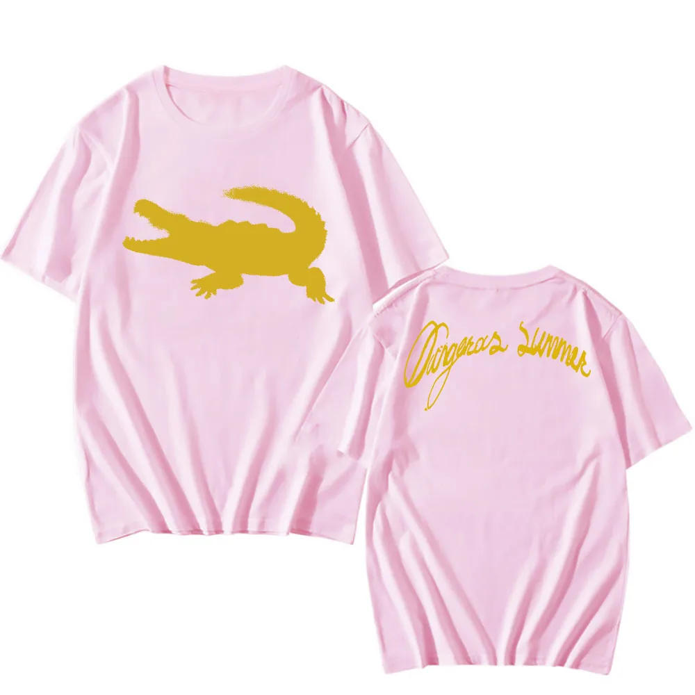 خطر الصيف تحذير المحملة نعم المغني موضة تي شيرت مطبوع كم قصير س الرقبة الذكور بلايز القطن لينة الرجال النساء تي شيرت