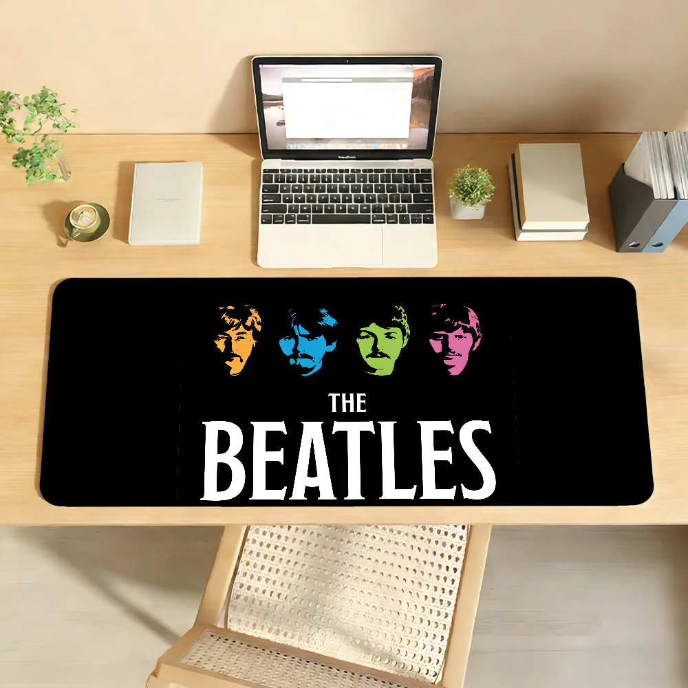 

Коврик для мыши B-BeatlesES, нескользящий, с фиксирующим краем, для стола, аксессуар для ПК и ноутбуков, резиновый, для офиса, для клавиатуры, большой, для геймеров, декоративный