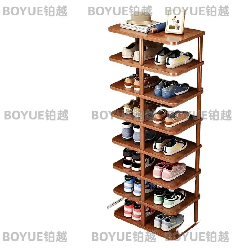Modern Shoe Storage Cabinet Organizer Rack for Living Room Entryway Home Furniture Space Saving Shelf Unit Stand