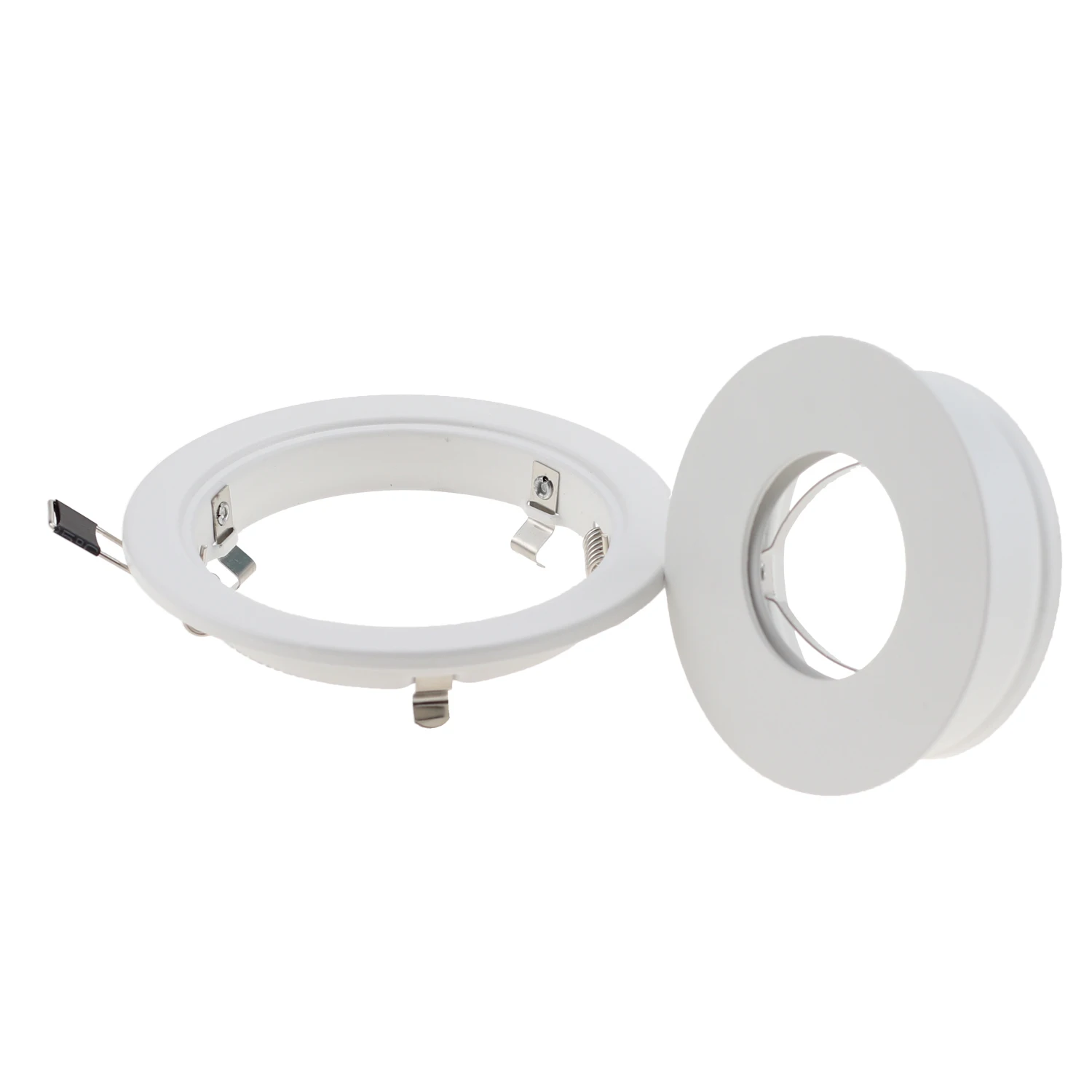 Foco LED de globo ocular empotrado, accesorio de lámpara de decoración con marco de ajuste de bombilla GU10 MR16 6W