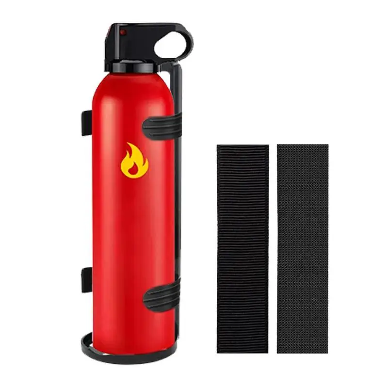 Fire Extinguisher Mount Durable Space Saving Stable Good Placement Mount Self Adhesive Extinguisher Holder For Home Cars