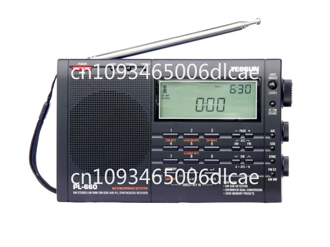 TECSUN PL-660 Portable Radio High Quality With FM Stereo MW/LW/Shortwave SSB World Band Receiver