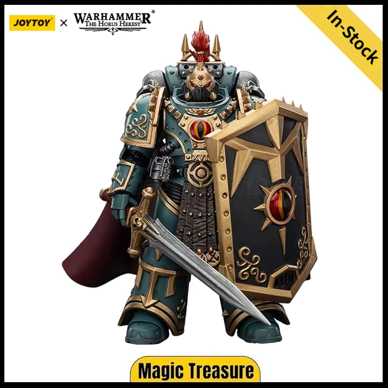 

【In Stock】JOYTOY Warhammer 40K Sons of Horus'Little’ Horus Aximand Captain of The 5th Company Model Gift 1/18 Action Figure