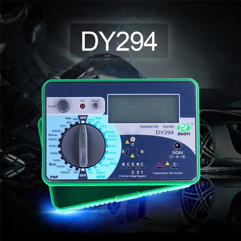 DUOYI DY294 Digital Transistor DC Parameter Tester Field Effect Tube Tester Multifunction Semiconductor Tester