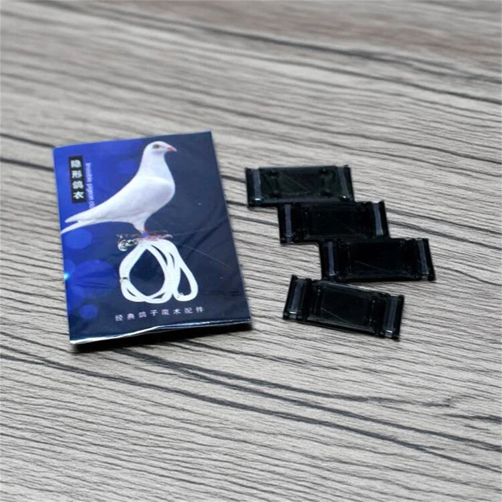 

Instant Dove Magic Clips 4 шт. — невидимый держатель для жилета Dove, простой в использовании опора для исчезающего внешнего вида для сценического шоу крупным планом