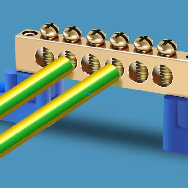 E15A Strong Insulated Copper Grounding Terminals Suitable for Home & Industrial Use