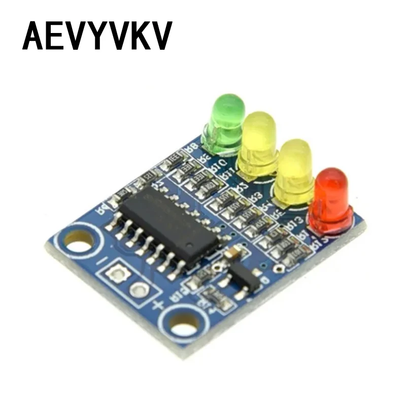 4 Digit Power Indicator Module  4-segment LED Light 12V Battery Power Detection Display Board for Arduino