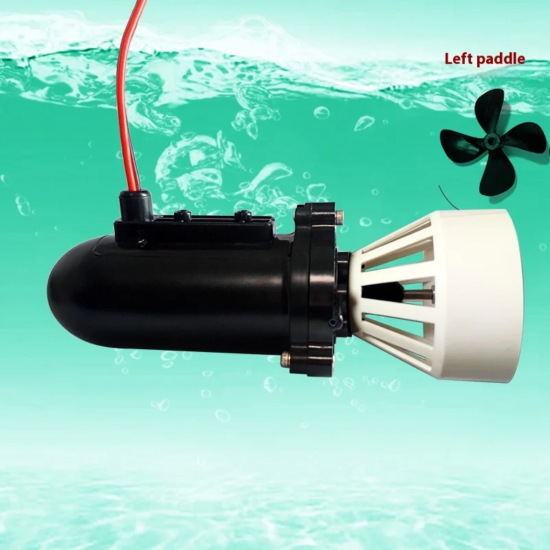 795 Waterproof Motor 12V Underwater Motor-DIY Remote Control Net Pulling Boat Model Bait Boat Parts,Power Propeller,High Torque