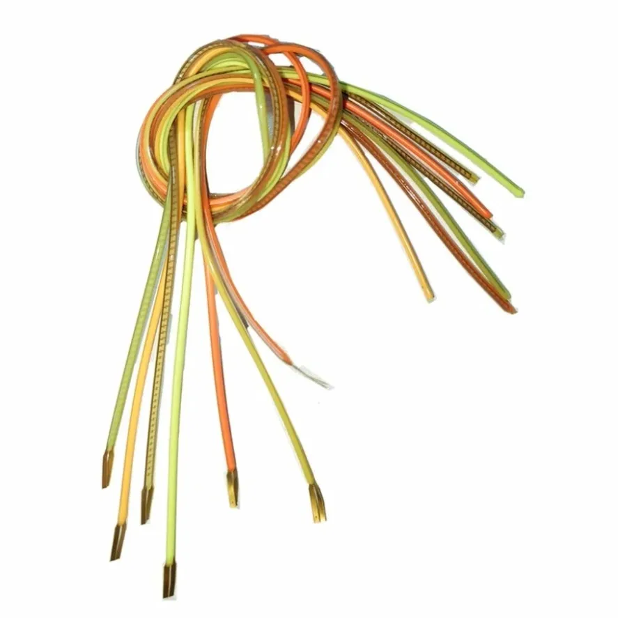 3V LED Same End Filament Flexible Spiral Bulb Filament Retro Edison Bulb Lamp Ultra Slim Parts Diode Lighting Strip Decoration