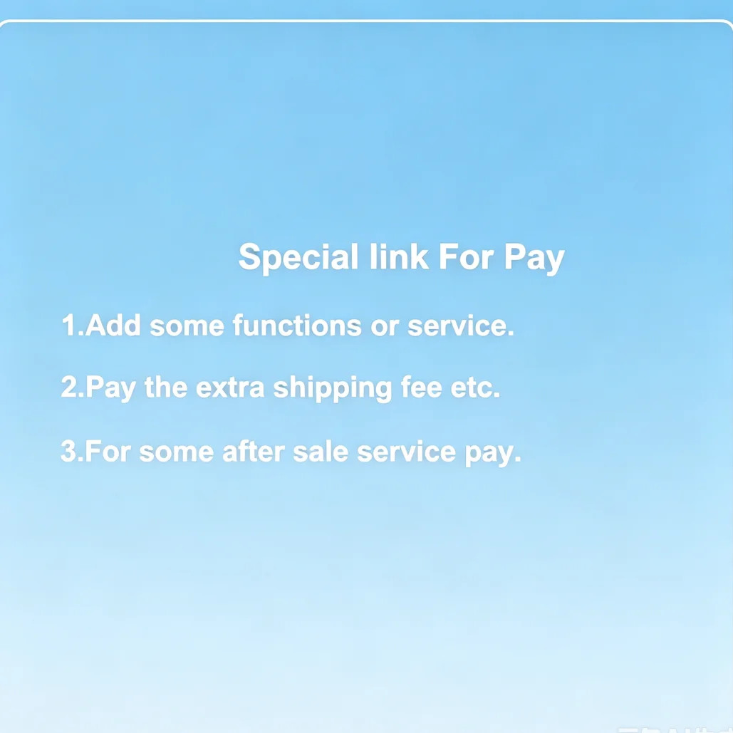Customized special supplementary link for private cars-YL store exclusive