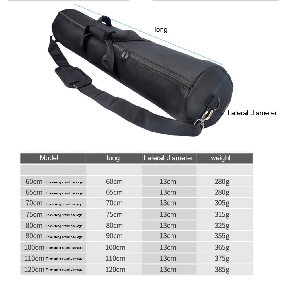40-120cm Tripod Stands Bag Travel Carrying Case Storage Pouch For Mic Bracket Live Streaming Tripod Bag Photography Accessories