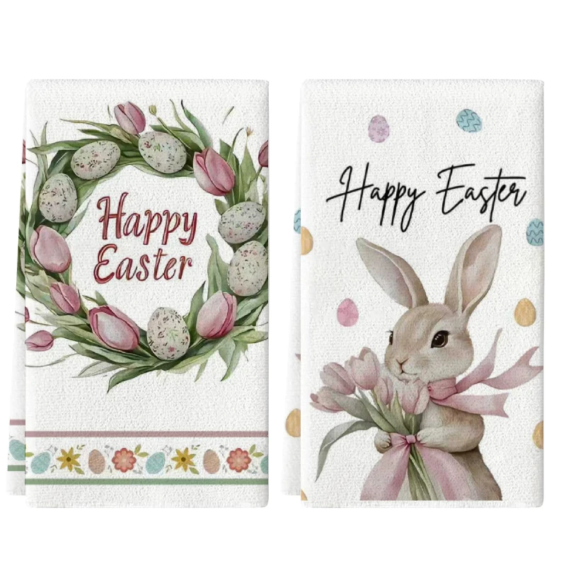2Pcs, Easter Bunny …